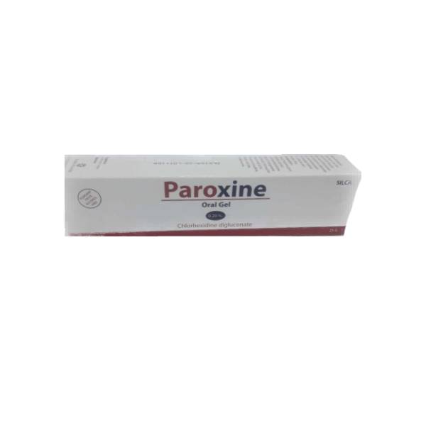 silca paroxine oral gel chlorhexidine digluconate 25g