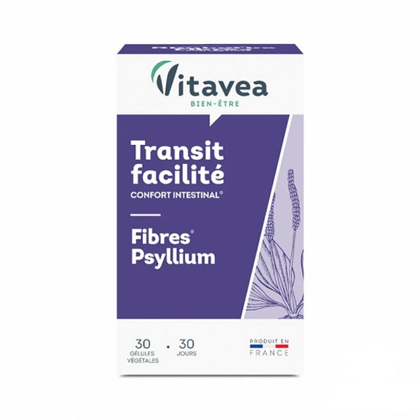 VITAVEA TRANSIT FACILITE FIBRES PSYLLIUM 30 Gelules