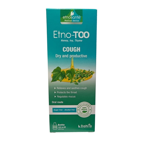 Etno Too Sirop Toux Sèche Et Grasse 120ML