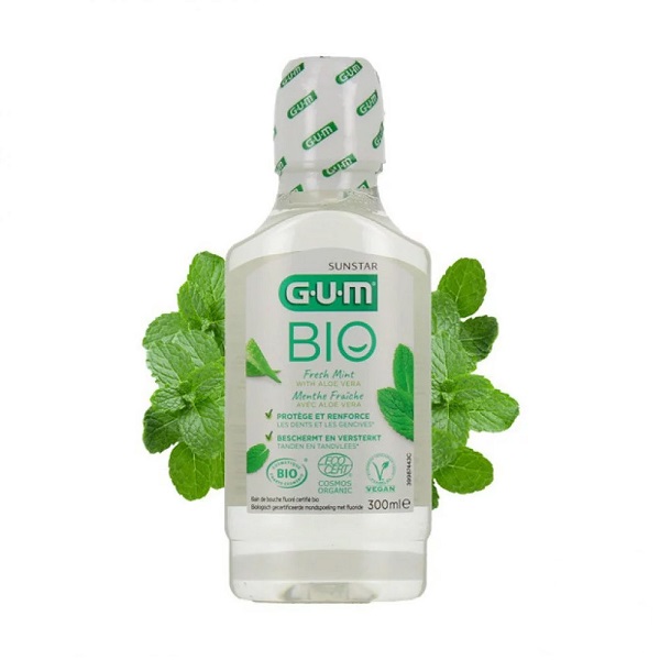 GUM BIO BAIN DE BOUCHE MENTHE FRAICHE 300ML