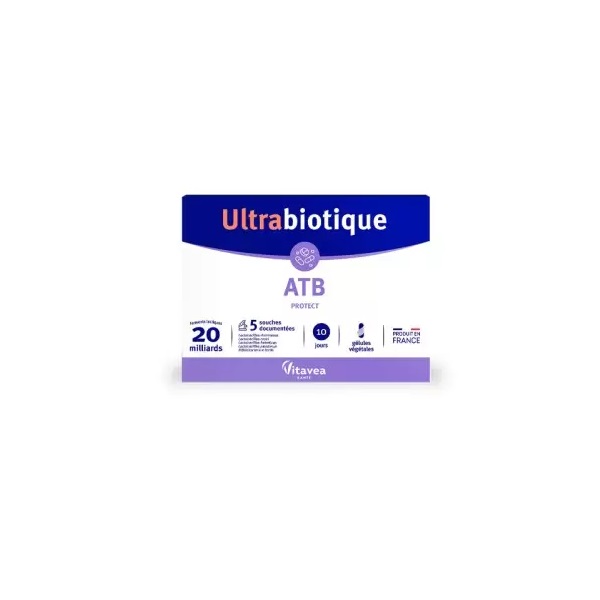 VITAVEA ULTRABIOTIQUE ATB PROTECT 10 GELULES