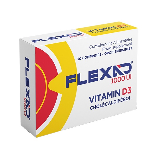 FLEXAD 1000UI VITAMIN D3 BT 30CP