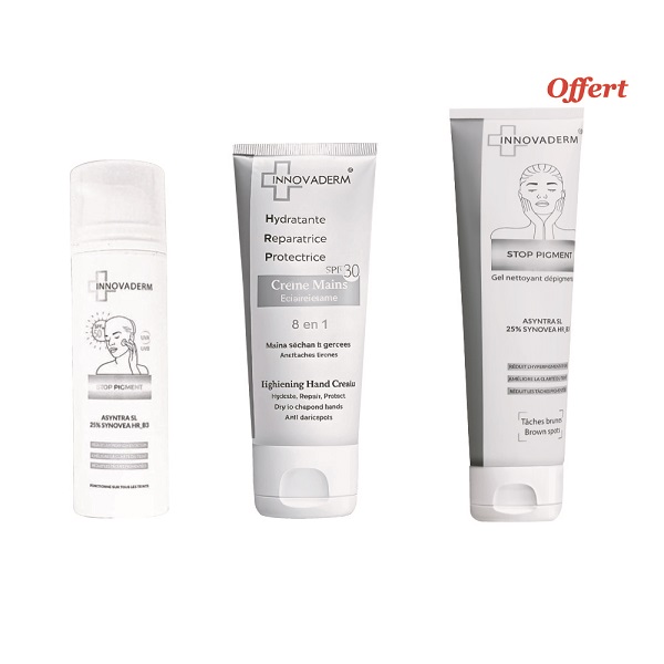 1 PACK INNOVADERM COFFRET STOP PIGMENT PACK2