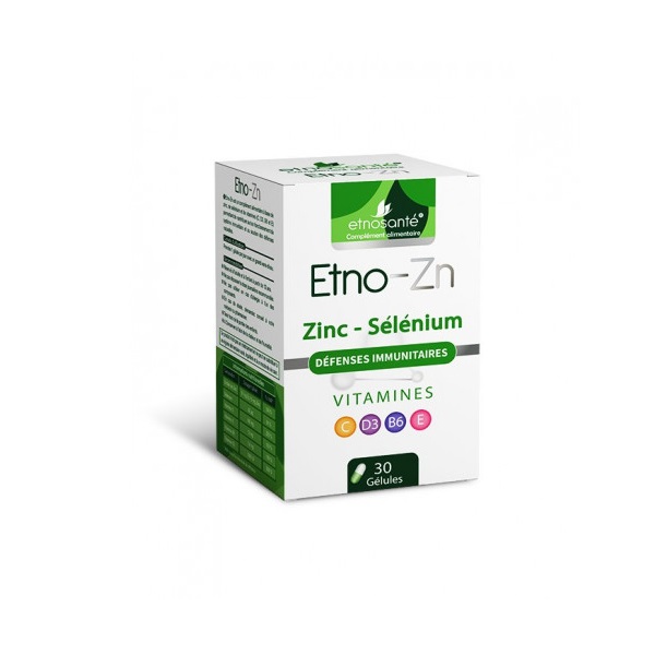 ETNOSANTE ETNO ZINC SELENIUM 30 GELULES