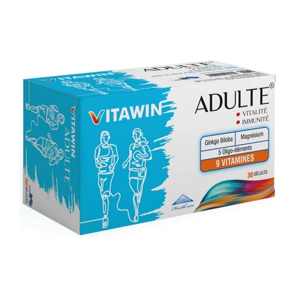 VITAWIN ADULTE 30 GELULES
