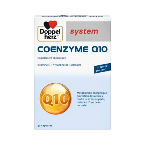 DOPPELHERZ SYSTEM COENZYME Q10 30 CAPSULES