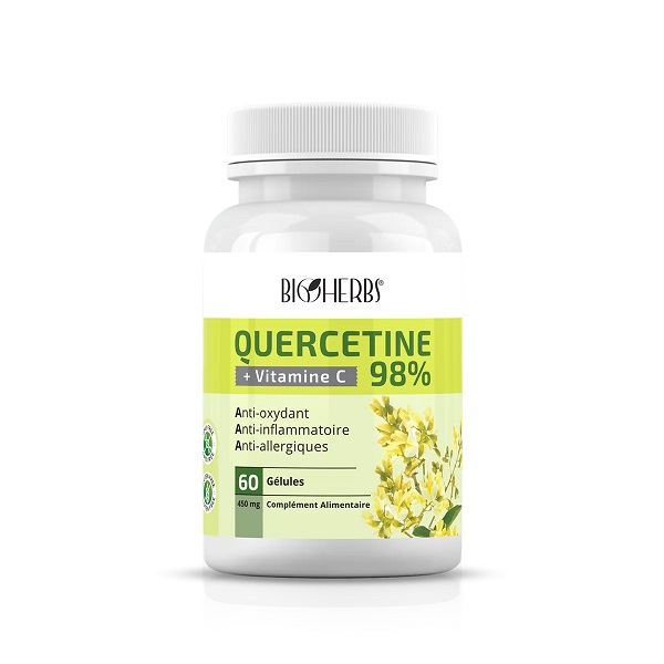Bioherbs Quercetine, Boite de 60 gélules