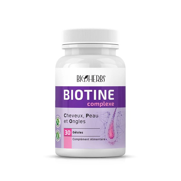 BIOHERBS Biotine, BOITE 30 gélules