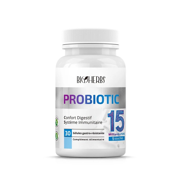 BIOHERBS Probiotic, BOITE 30 gélules