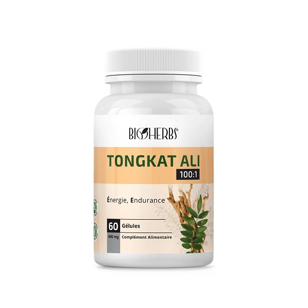 BIOHERBS Tongkat Ali, BOITE 60 gélules