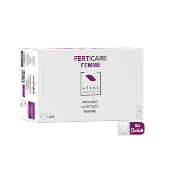 VITAL Ferticare Healthcare Femme,30 Sachets