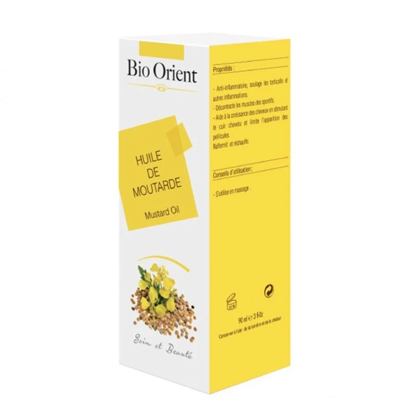 BIO ORIENT Huile de moutarde 90ML (زيت الخردل)