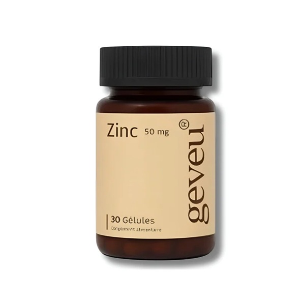 GEVEU ZINC 50 MG 30 GELULES