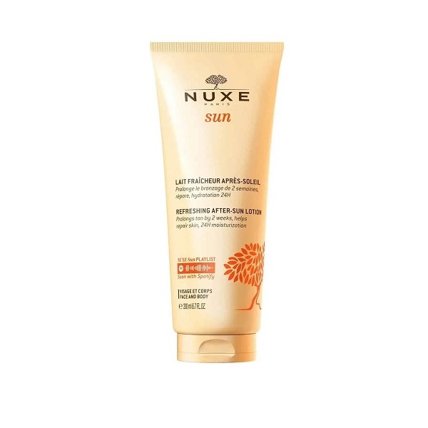 NUXE SUN LAIT FRAÎCHEUR APRÈS-SOLEIL visage et corps, 200ml