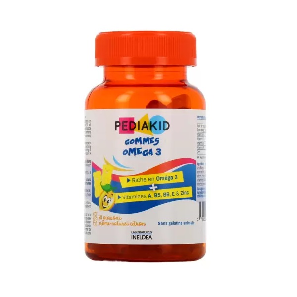 PEDIAKID GOMMES OMEGA 3 60 OURSONS