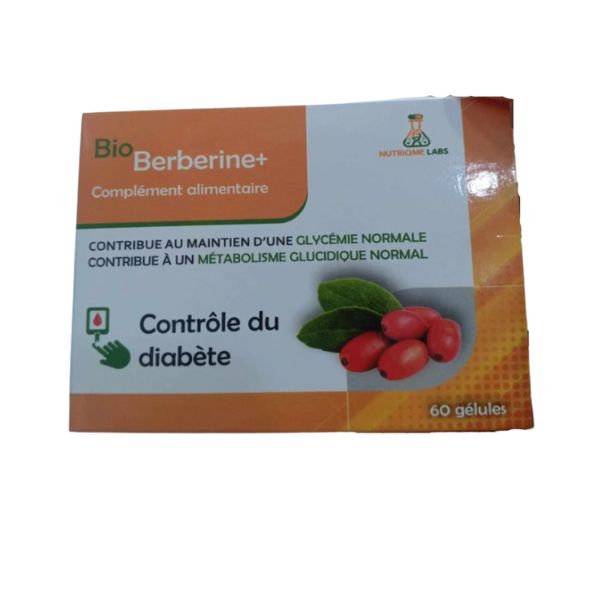 BIOBERBERINE+ CONTROLE DU DIABETE BT/60 GELULES
