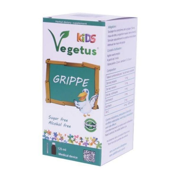 VEGETUS KIDS GRIPPE FL/125ML