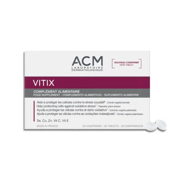 ACM VITIX Complements Alimentaires - 30 Comprimes