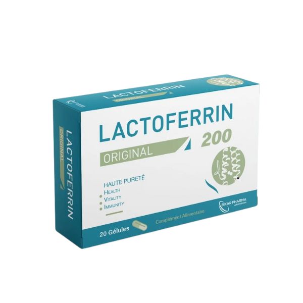 LACTOFERINE 200 ORIGINAL 20 GELULES