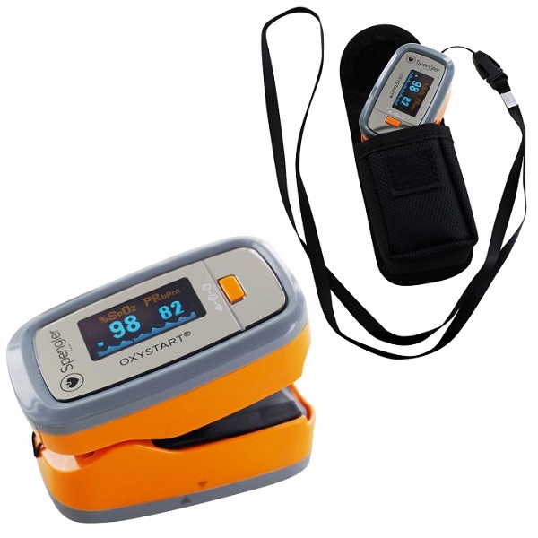 Oxymètre Spengler OxyStart de Pouls-Orangé (3700446025465)