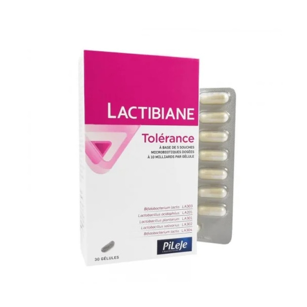 PILEJE LACTIBIANE TOLERANCE 30 GELULES