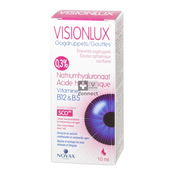 VISIONLUX PLUS GOUTTES Oculaire 10 ML