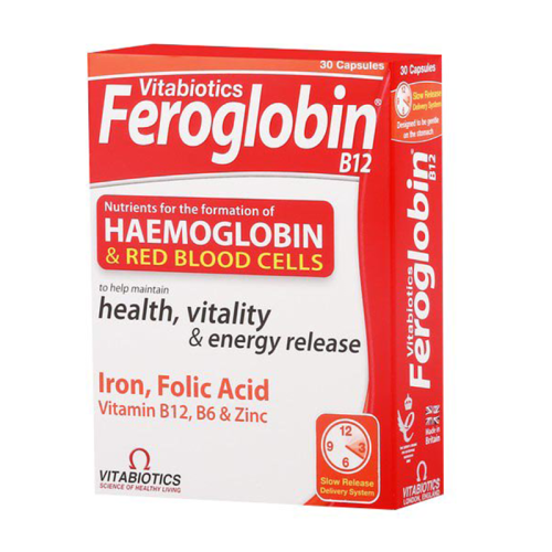 VITABIOTICS FEROGLOBIN 30 CAPSULES