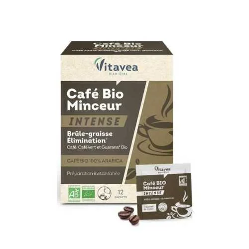 VITAVEA CAFÉ BIO MINCEUR 12 SACHETS