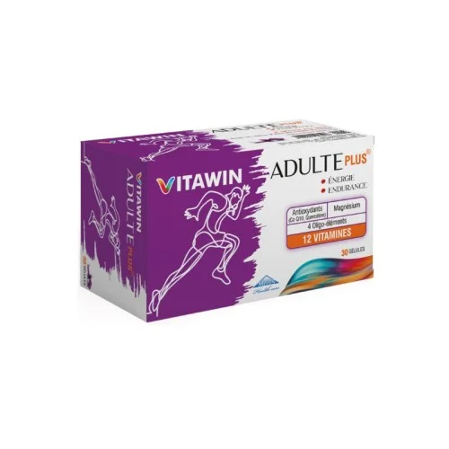VITAWIN ADULTE PLUS 30 GELULES