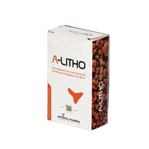 A-LITHO CITRATE DE POTASSIUL ET ZINC 30 COMPRIMES