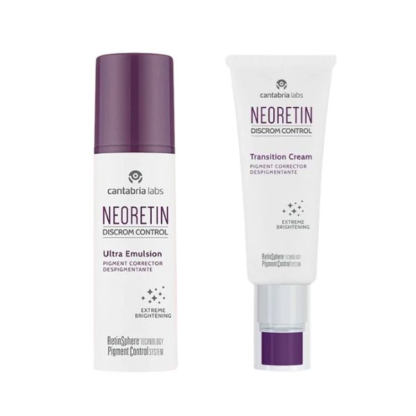 Heliocare PACK NEORETIN ANTI TACHE ULTRA EMULSION + TRANSITION CREME