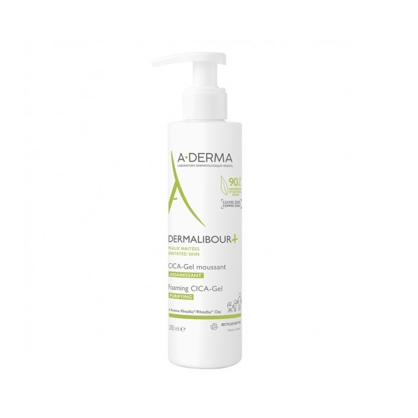 A-DERMA DERMALIBOUR+ CICA GEL MOUSSANT 200ML