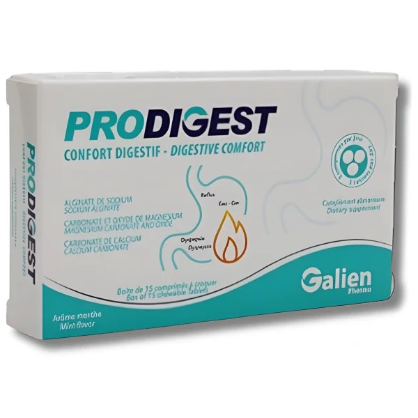 GALIEN PHARMA - PRODIGEST 15 COMPRIMES