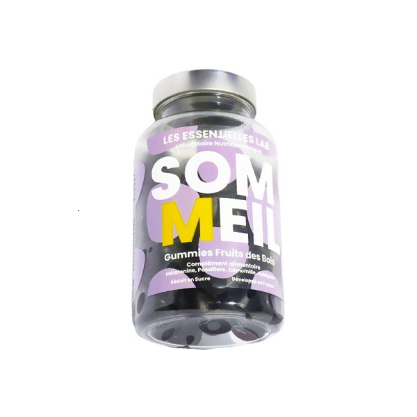 LES ESSENTIELLES LAB SOMMEIL GUMMIES FRUITS DE BOIS BT/60
