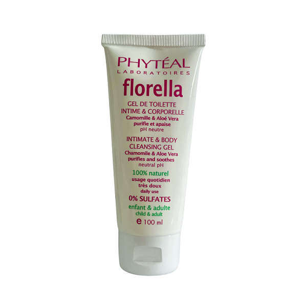 PHYTEAL FLORELLA GEL DE TOILETTE INTIME ET CORPORELLE 100ML