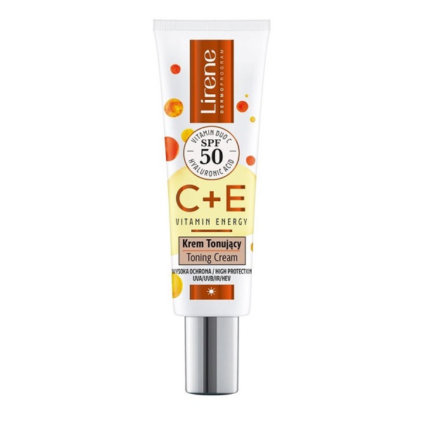 Lirene C+E crème teintée vitamin energy SPF50 - 30ml