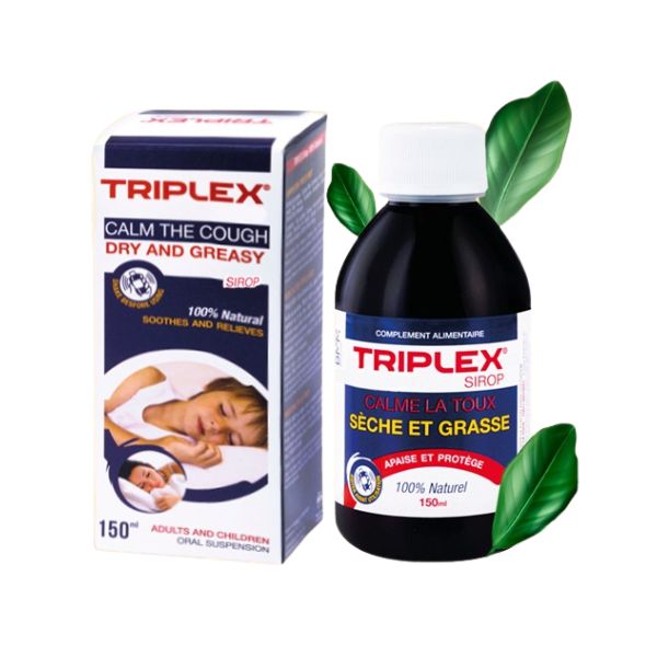 Triplex Sirop Toux Sèche et Grasse 150ml