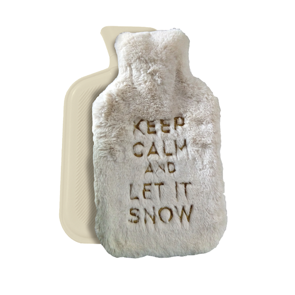 Bouillotte à l'eau Polaire Keep Calm 2 litres Shoop's