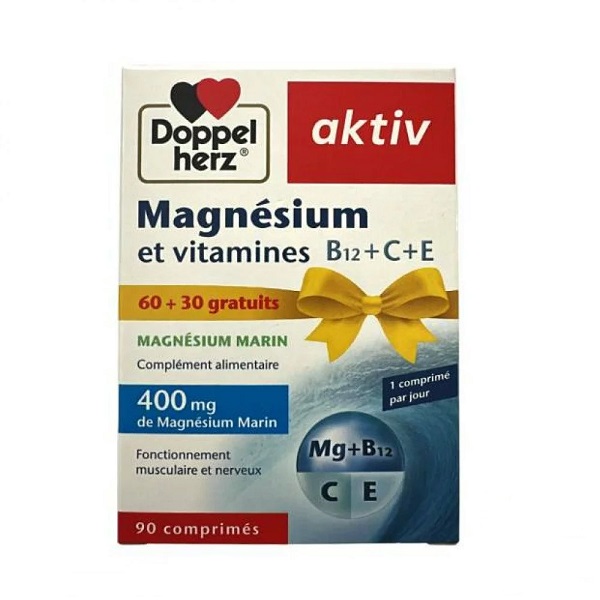 AKTIV MAGNESIUM ET VITAMINES 90 COMPRIMES