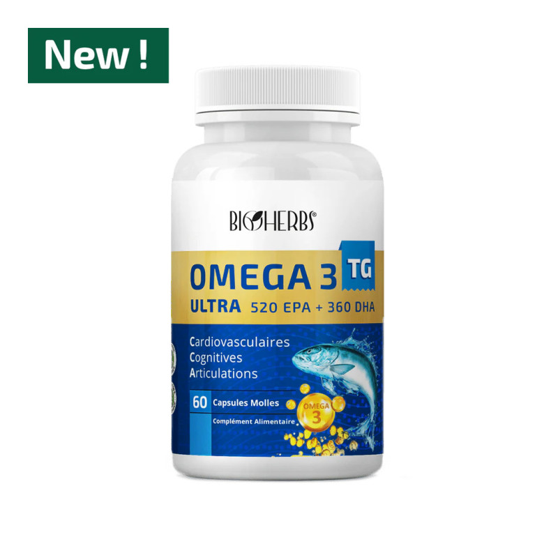 BIOHERBS OMEGA3 ULTRA TG B/60