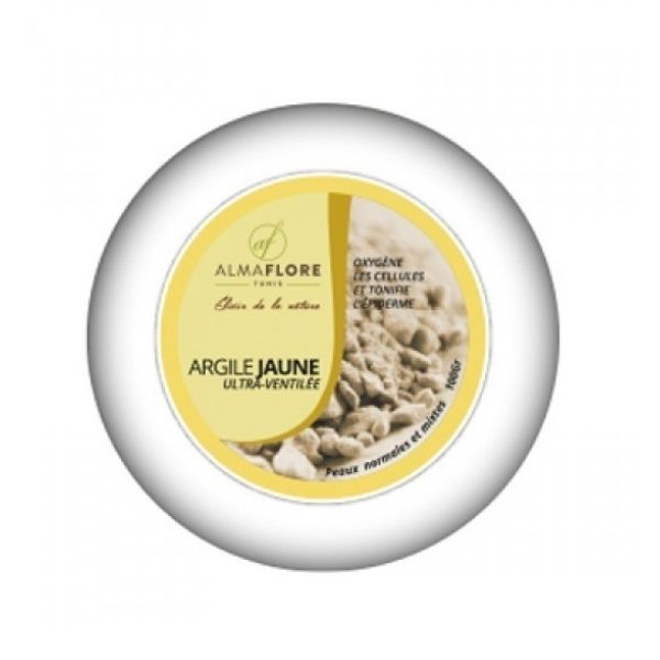 ALMAFLORE ARGILE JAUNE 100 GR