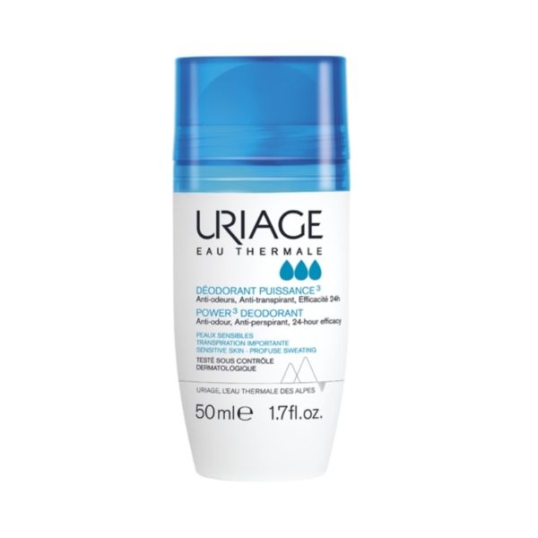 URIAGE DEODORANT PUISSANCE 3 ROLLON 50 ML