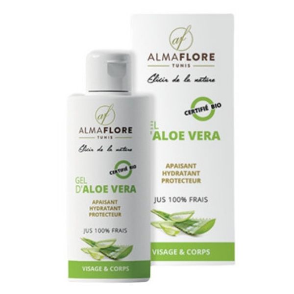 ALMAFLORE ALEOVERA VISAGE ET CORPS CHEVEUX 100 ML