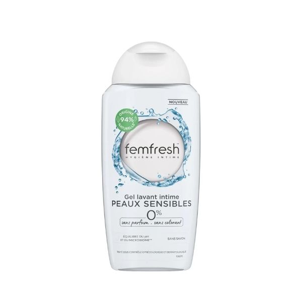 FEMFRESH GEL LAVANT INTIME PEAUX SENSIBLES 250 ML